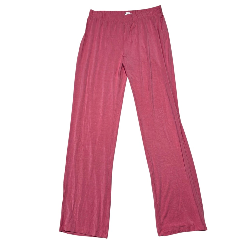 Lake Pajama Pants Women's Size S Coral/Pink Modal Spandex Lounge Sleepwear